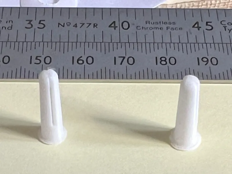 Wall Plug for Cable Clip nails/Tacks