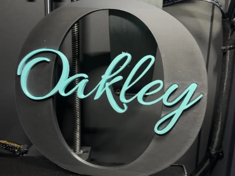 oakley name sign