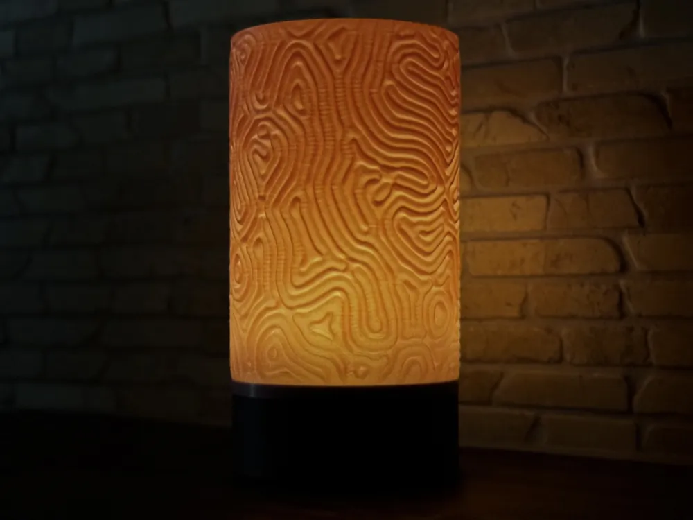 Coral LED Tea Light Candle Holder Ø8 cm - Free 3D Print Model - MakerWorld