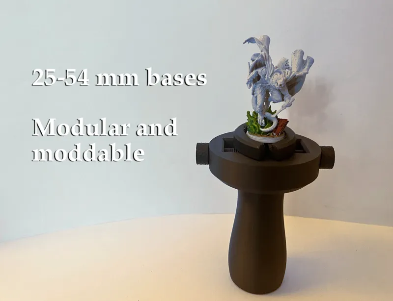 Adjustable Miniature Holder for Painting
