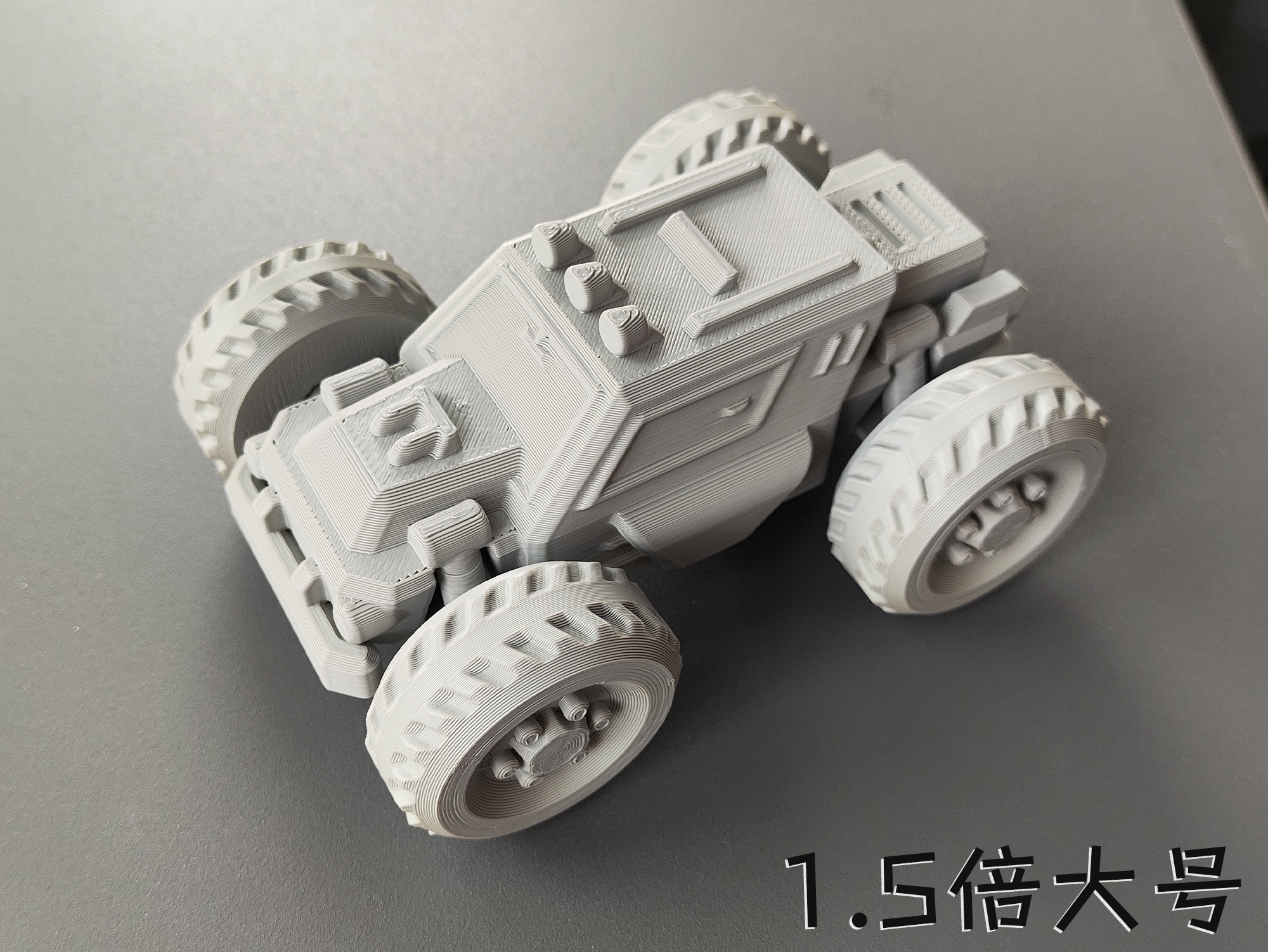 Miniatura 2 do modelo 3D 大脚车（无需五金件）
