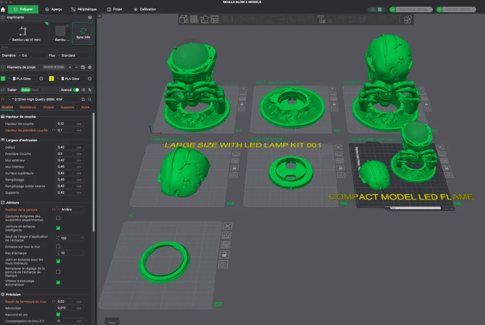 SKULL PROJECT - Free 3D Print Model - MakerWorld