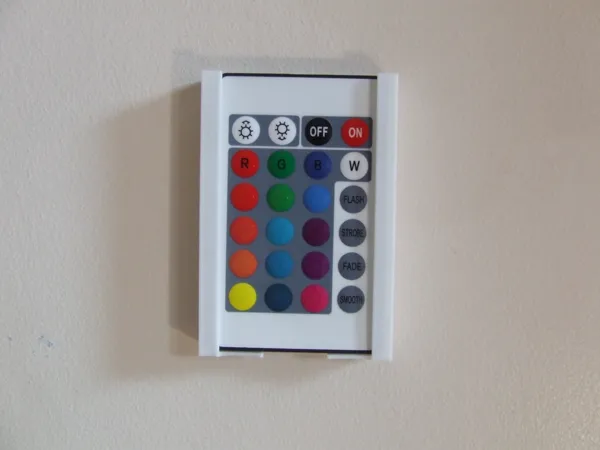Support pour télécommande de ruban LED