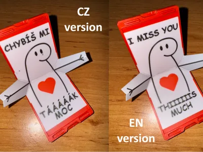 Miss you letter box