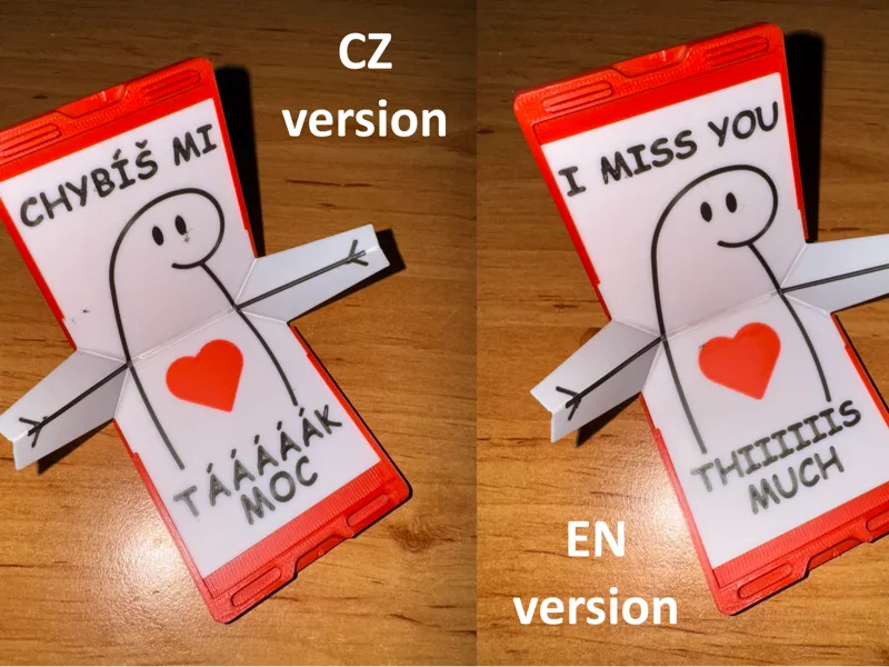 Miss you letter box
