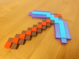 Minecraft Enchanted Pickaxe