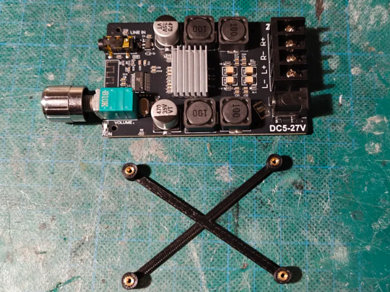 TPA3116D2 2x50W Amplifier Mount