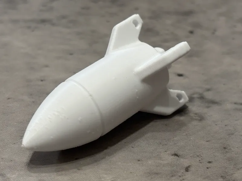 Rocket Keychain