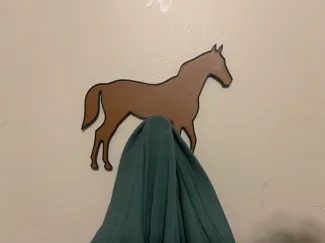 Horse - Farm Animal Coat/Key Hook