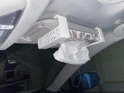 Car Tissue Box Holder 25 mm gap, 23 mm tissue box