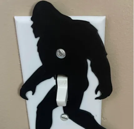 Cache-interrupteur Bigfoot / Sasquatch / Yeti