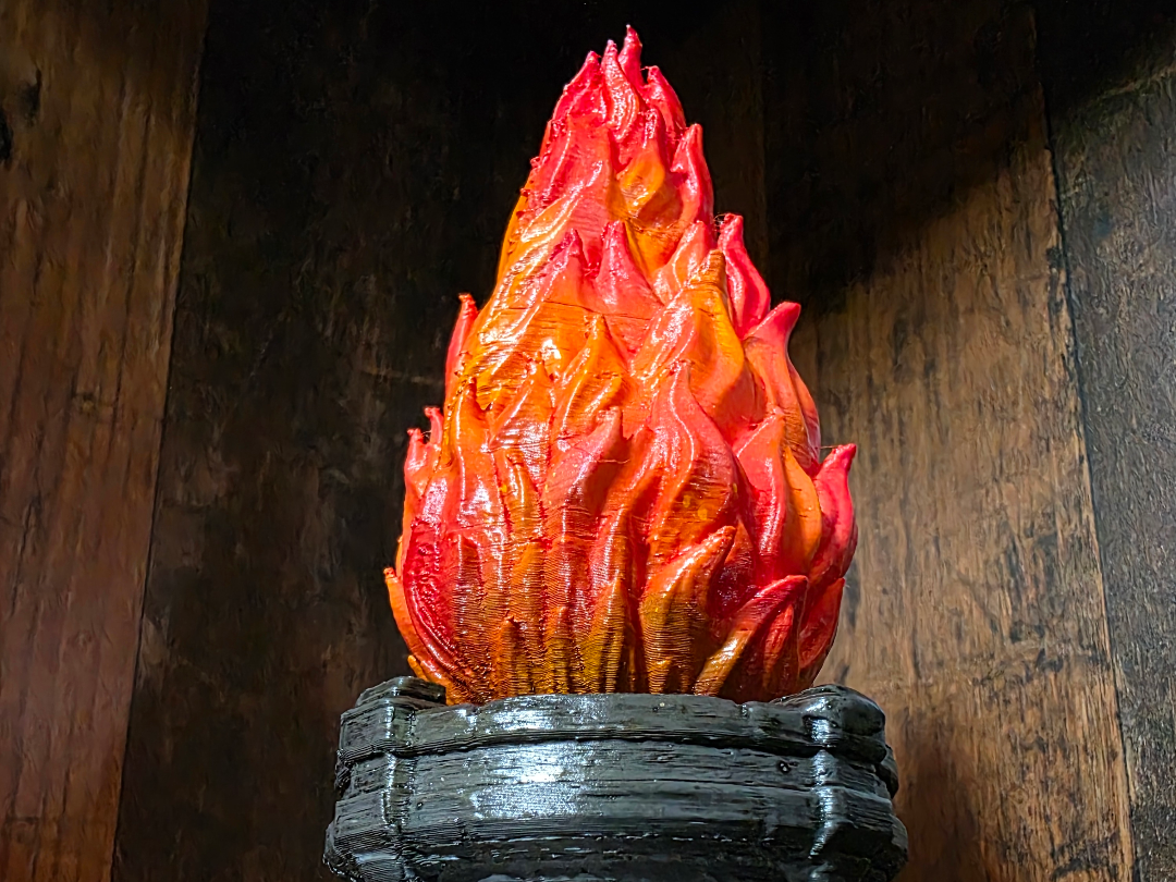 Feuersockel / Feuer / Flammenstein