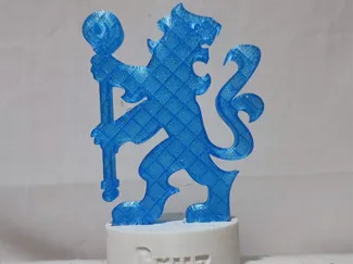 Chelsea FC Logo Stand (customizable name)