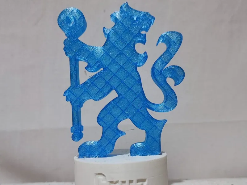 Chelsea FC Logo Stand (customizable name)