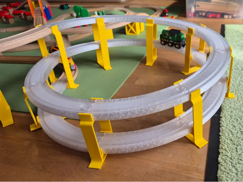 BRIO / IKEA Spiral Track Bridge Support