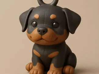 Perrito Rottweiler Adorable