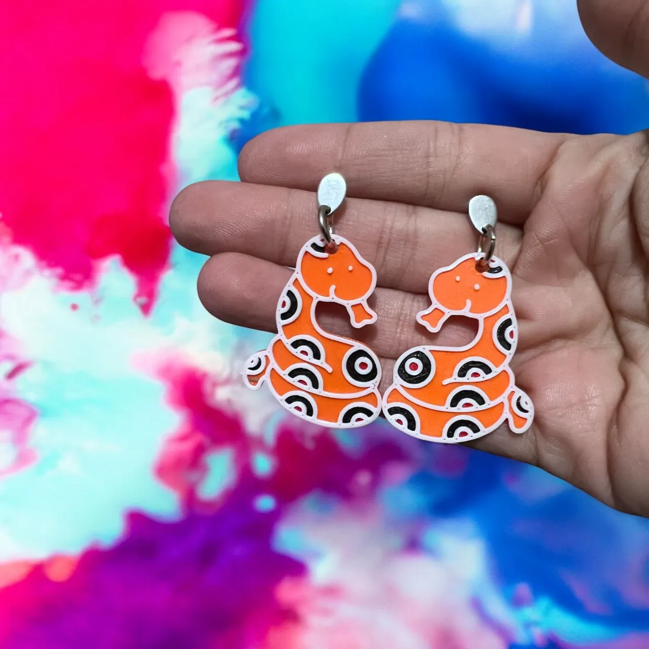 Pendientes serpiente view 2