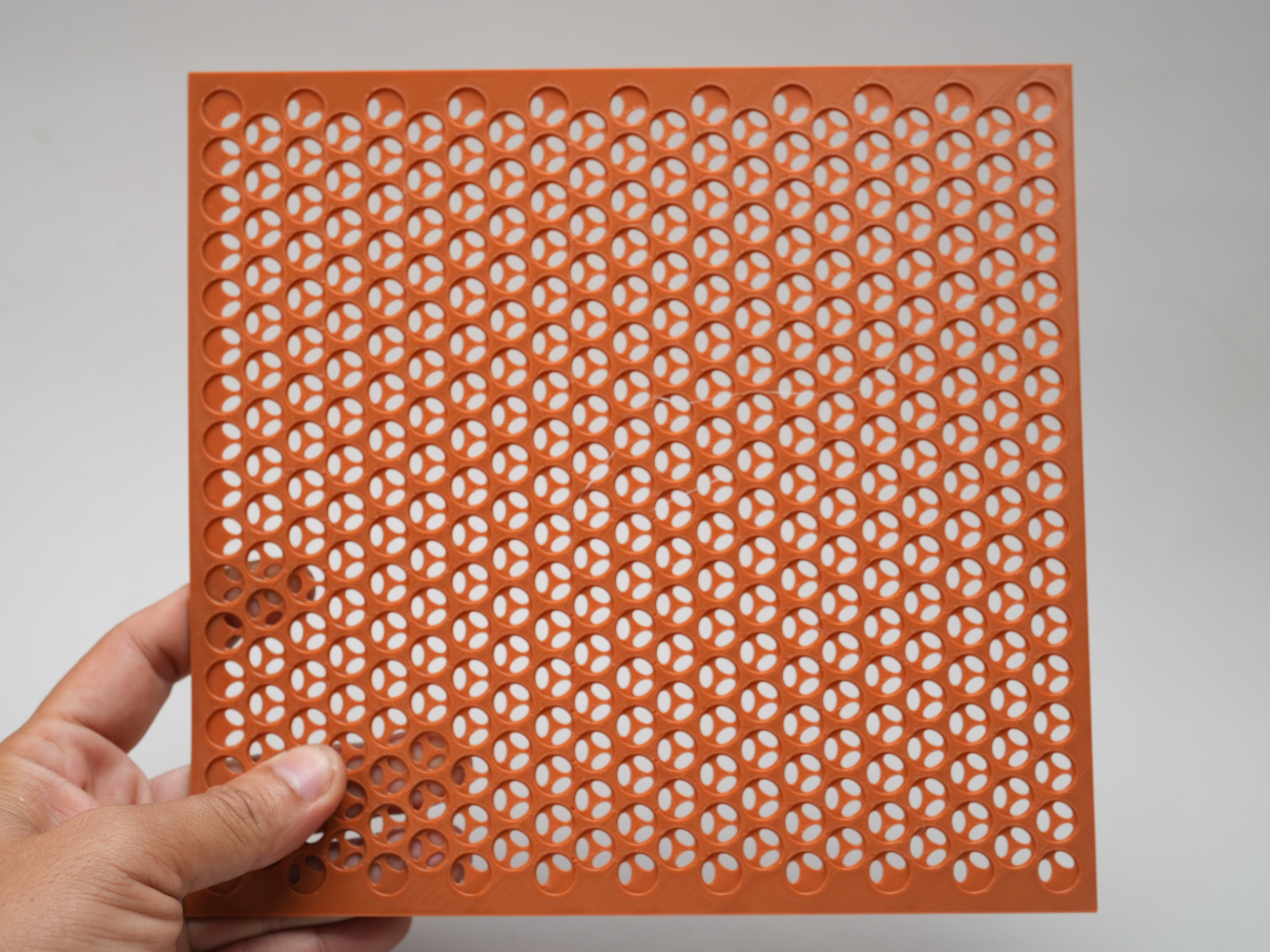 Industrial Airflow Panel | Parametric Mesh Design