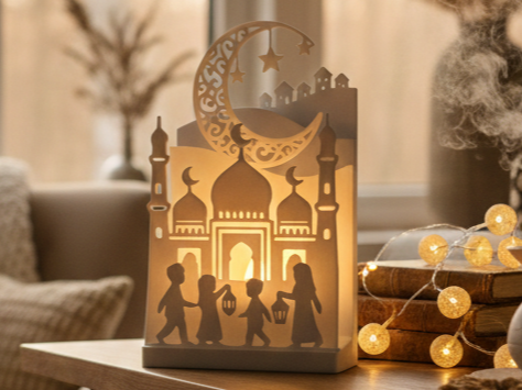 DIY Ramadan Lantern Kit Decor Square