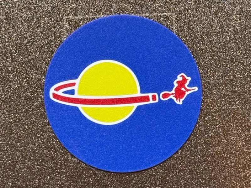Halloween Classic Space Logo Coaster