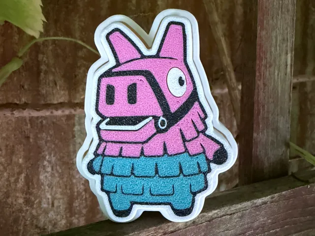 Fortnite Llama Sprite Clicker Keychain