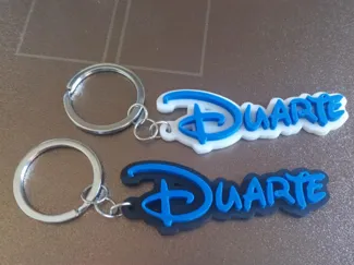 Keychain with name 