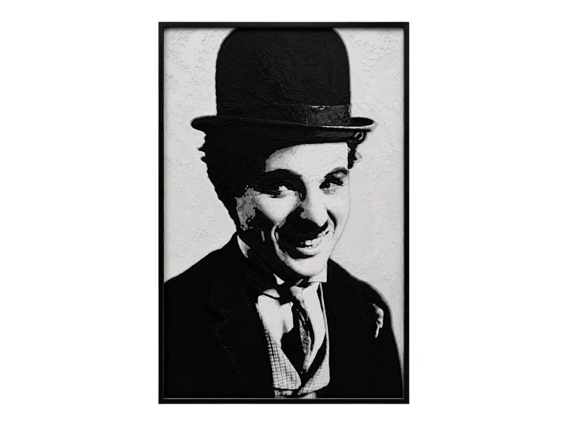 Charlie Chaplin Vintage Wall Art