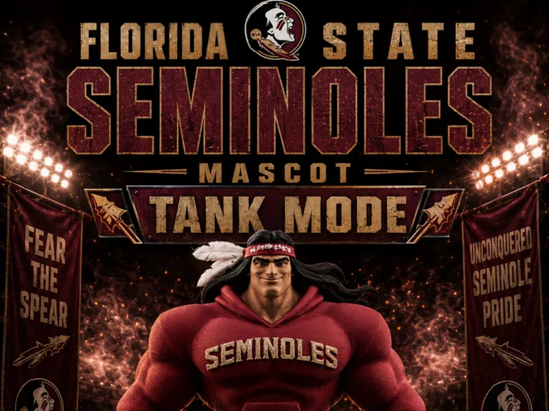 Florida State Seminoles Mascot (Tank Mode)