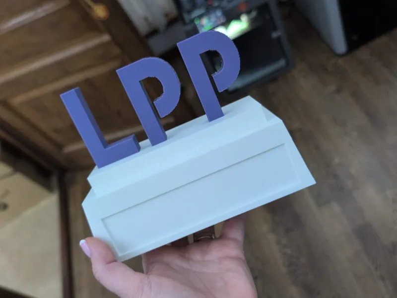 Perso Trophee, Make your own Letters