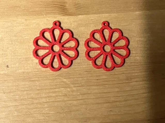flower earrings