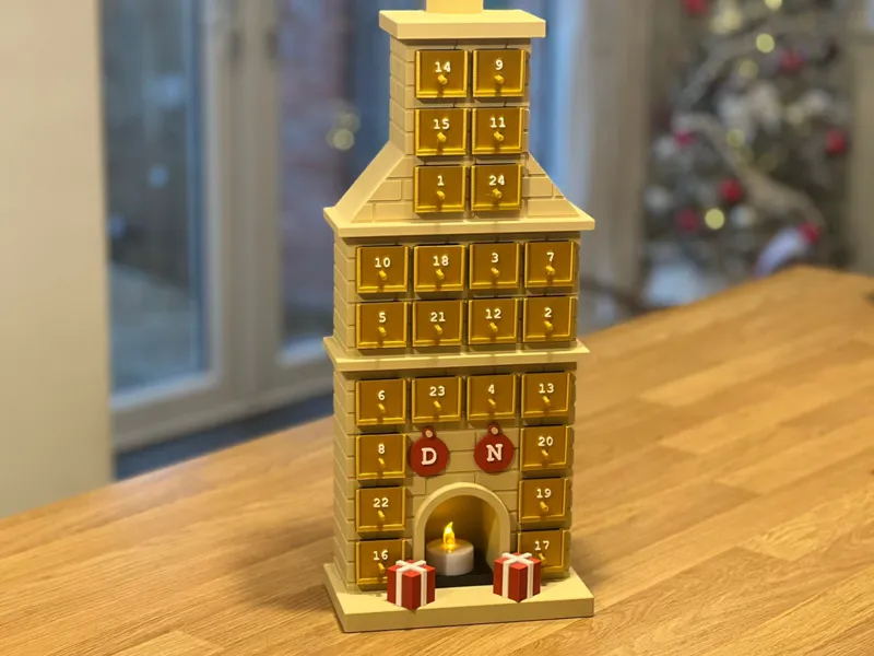 Fireplace Advent Calendar