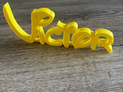 Name Style Disney "Victor"