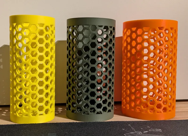 Magnetische Schaldämpferhalterung im Hex Design
