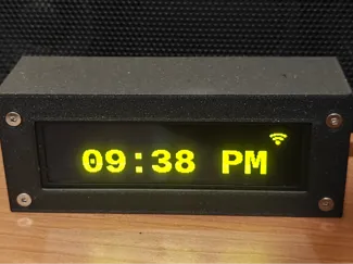 3.12" 256x64 OLED Display Enclosure