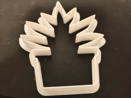 Potted Succulent Cookie Cutter