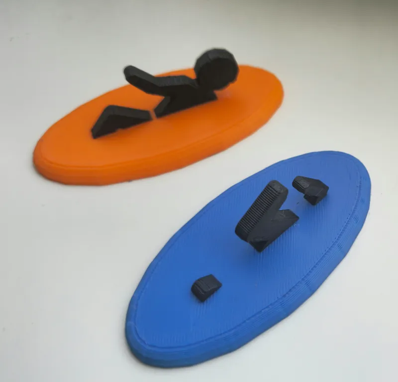 Portal fridge magnets