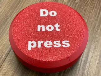 Cap for Loxone Button Air - „Do not press“
