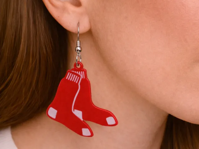 Red Sox Earrings