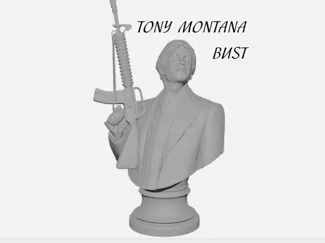 Tony montana bust