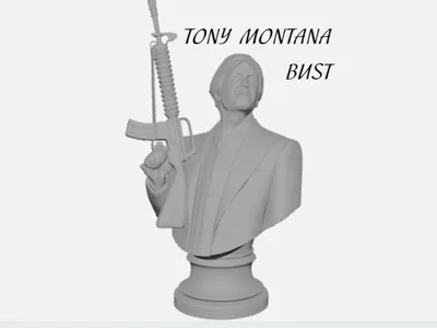 Tony montana bust