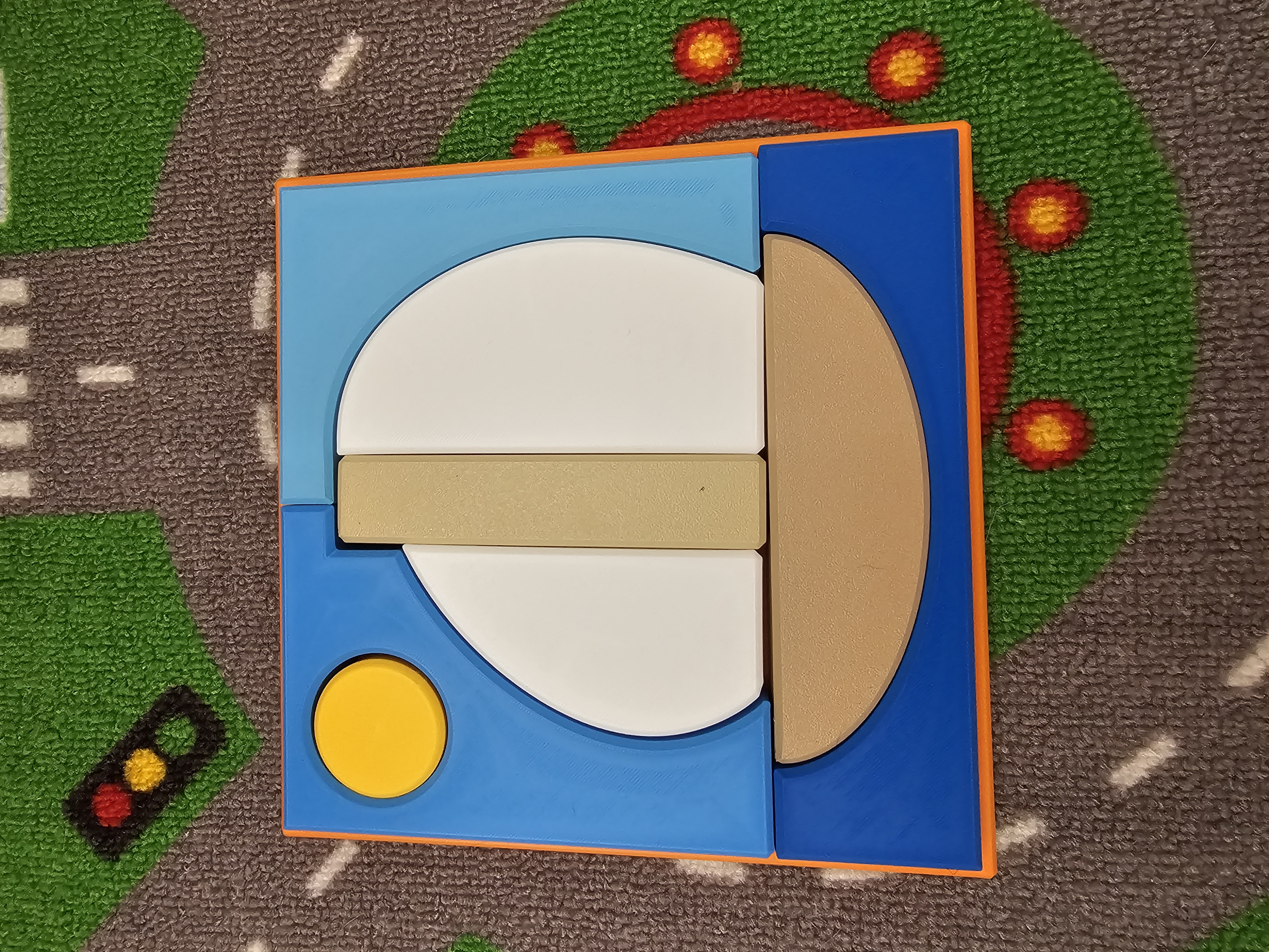 Miniatura 1 do modelo 3D puzzel plates