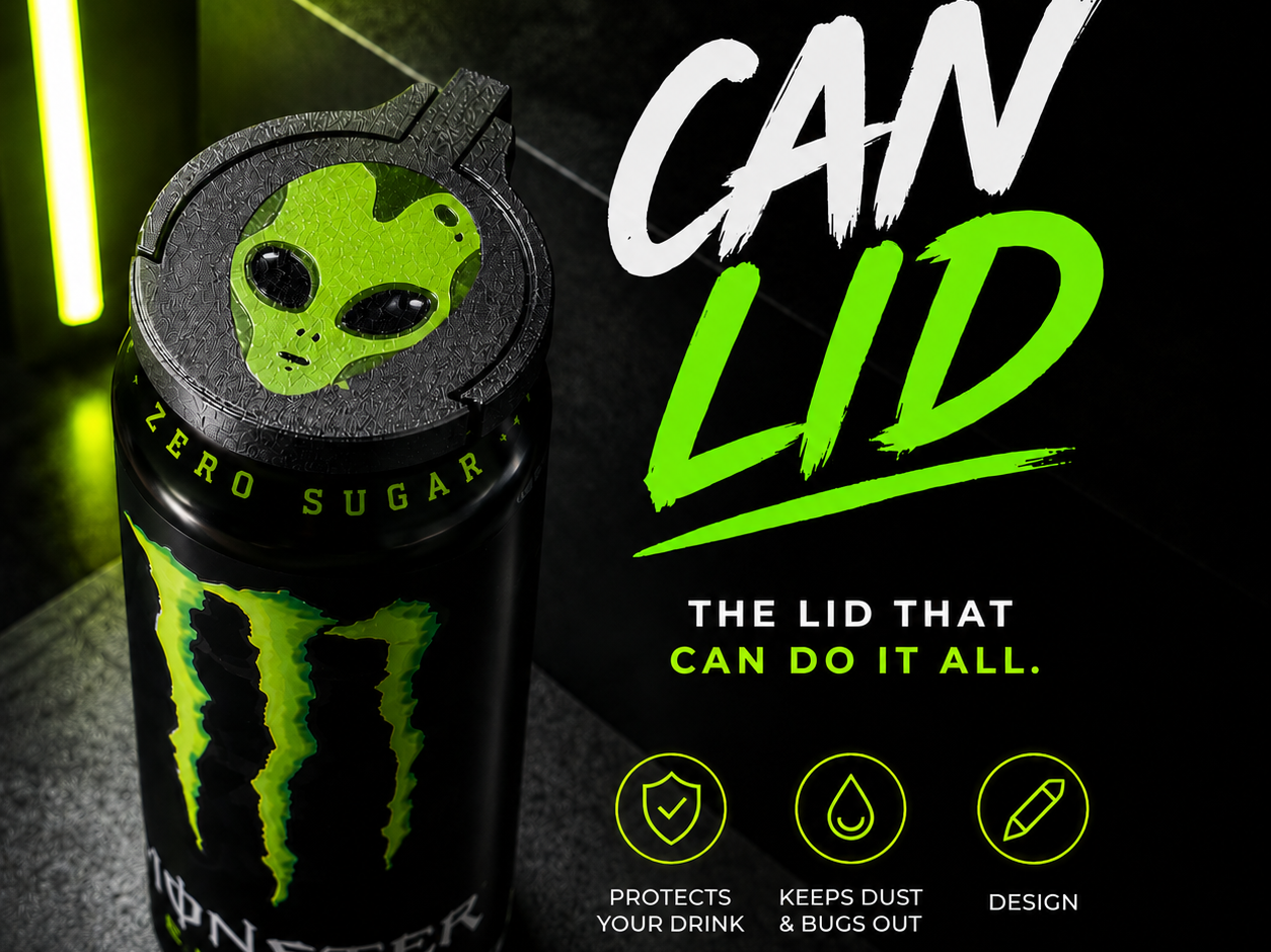 CAN LID 500/330/250 ml STRONG ALIEN