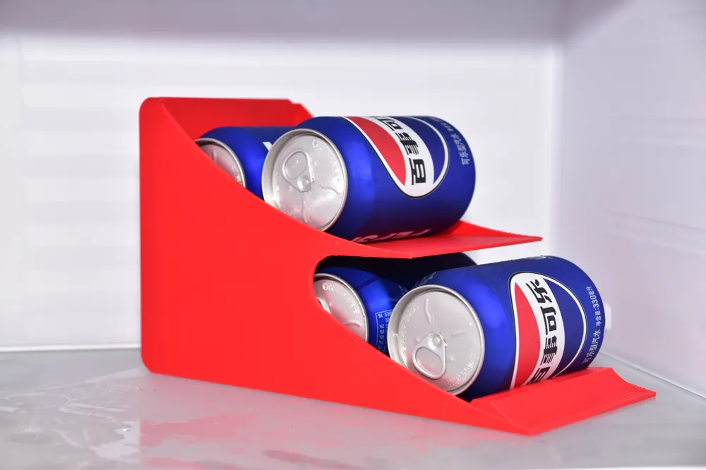 Refrigerator Cola Rack by CC MakerWorld: Download Free 3D Models