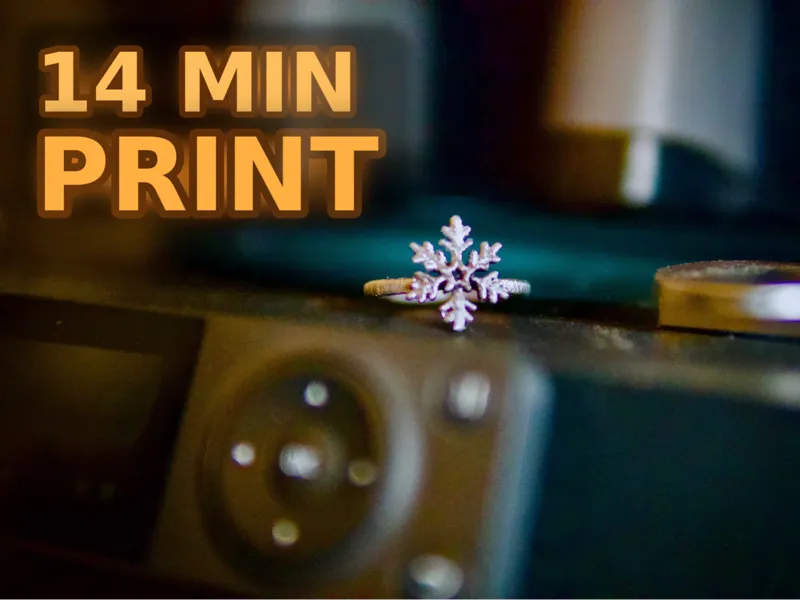 SNOWFLAKES RING
