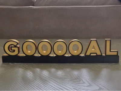 Infinite GOOOAAL! World Cup Soccer Goal No AMS