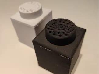 Giant Brick Salt & Pepper Shakers | Bottom Refill