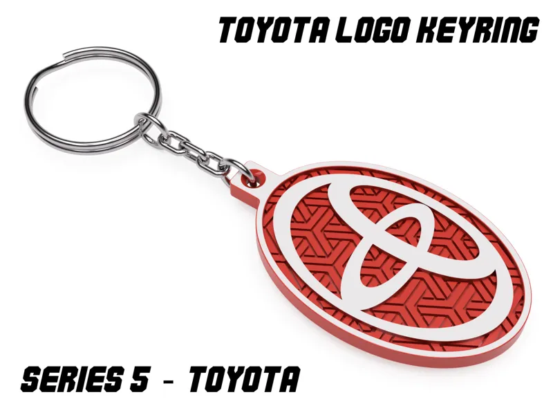 Toyota Logo Keyring