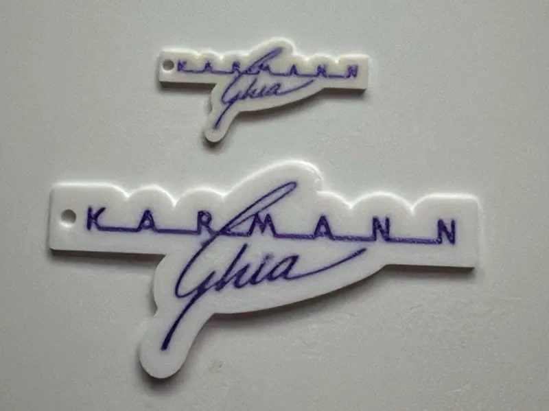 Karmann Ghia Keychain