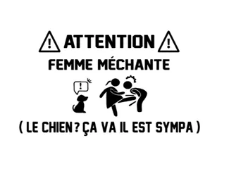 Panneau humoristique