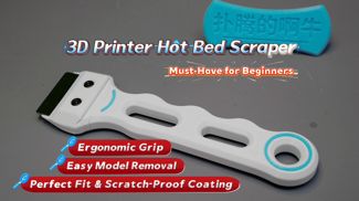 Bambu Spatula & Holder - 3D Print Removal Tool